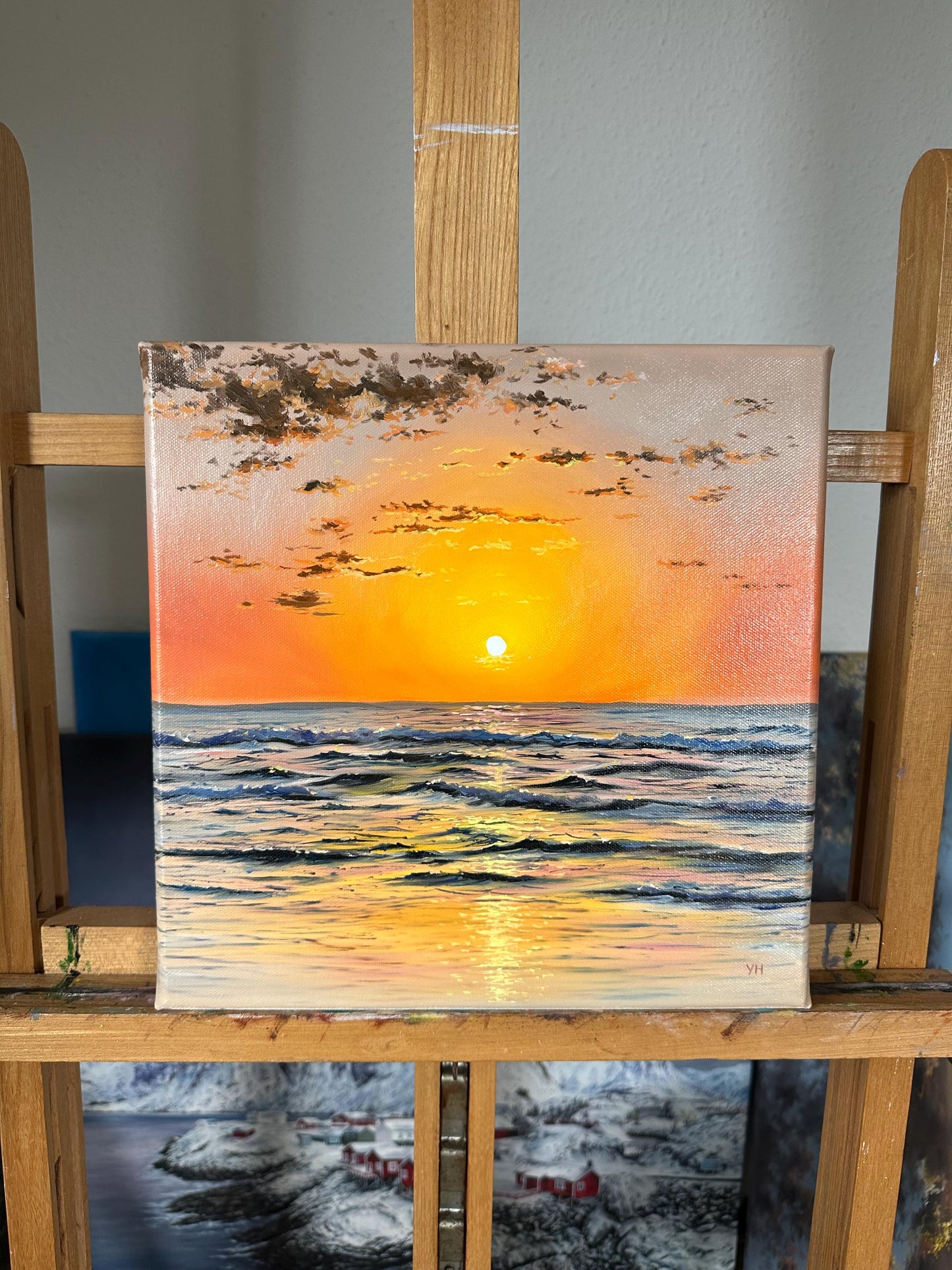 "Sunset over Praia da Adraga"