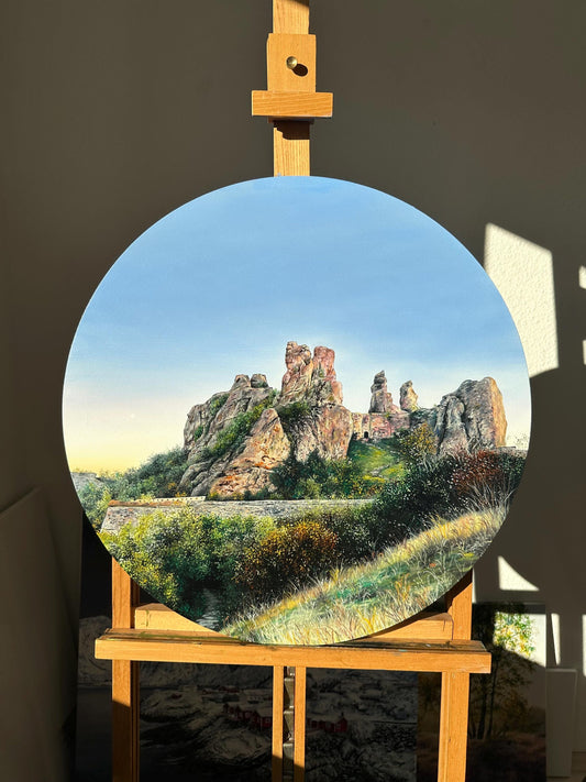 "Belogradchik Rocks" oil painting