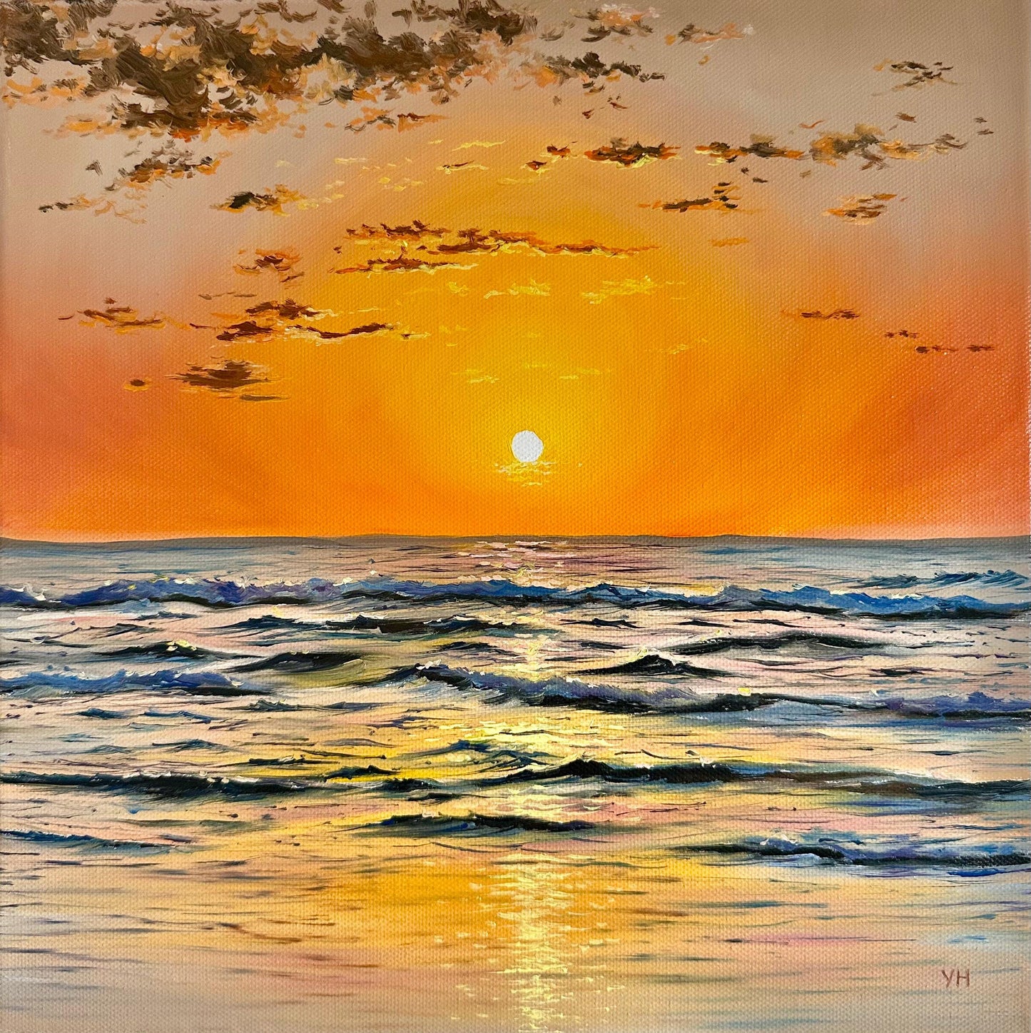 "Sunset over Praia da Adraga"