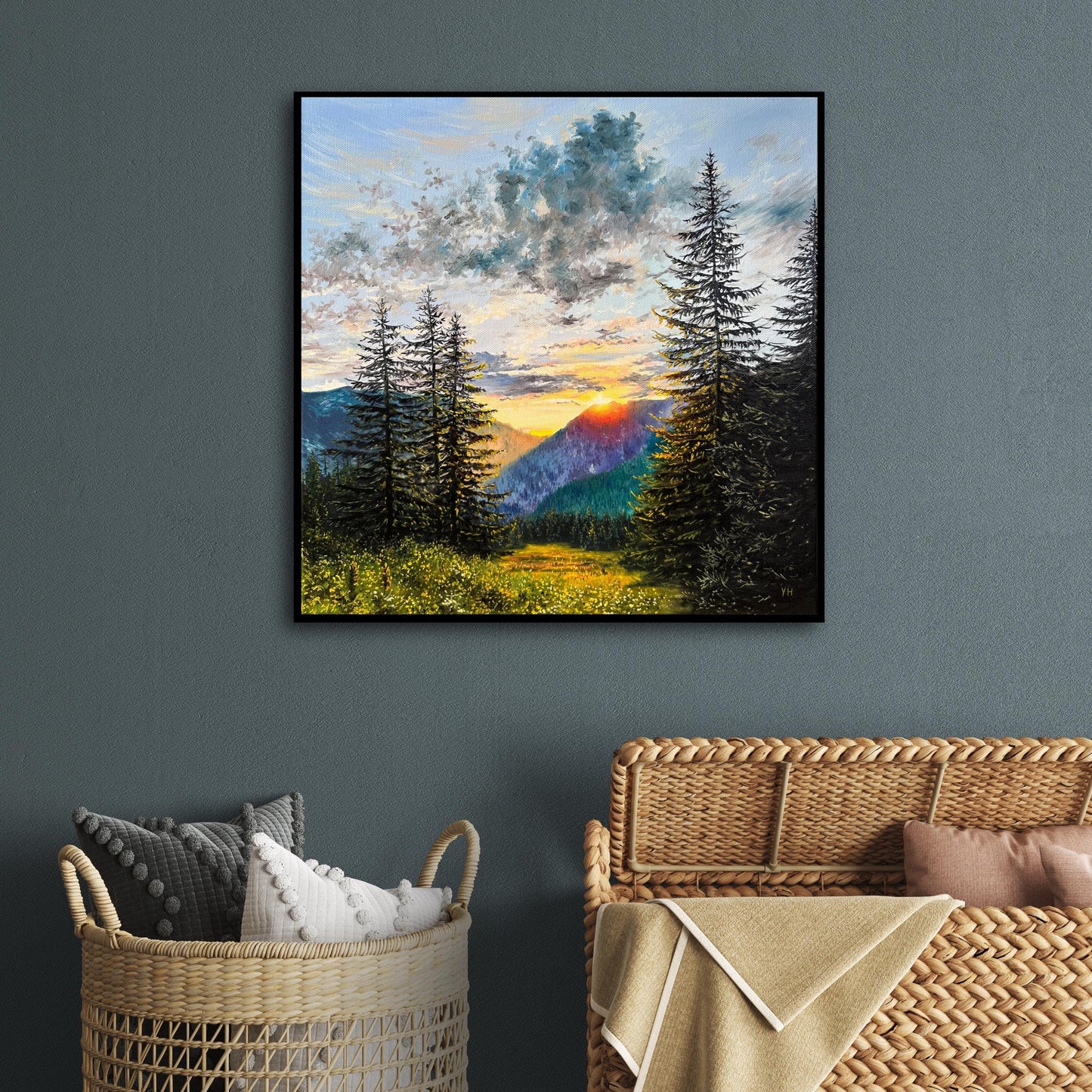 "Sunset in Tatra National Park"