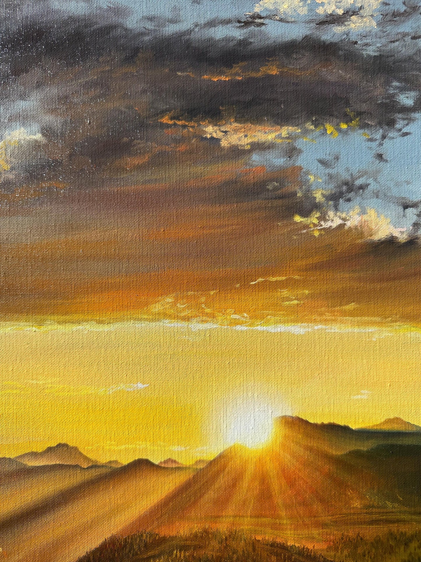 "Swiss Alps at sunset"