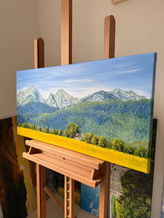 „Säuling und Tagelberg“ oil painting