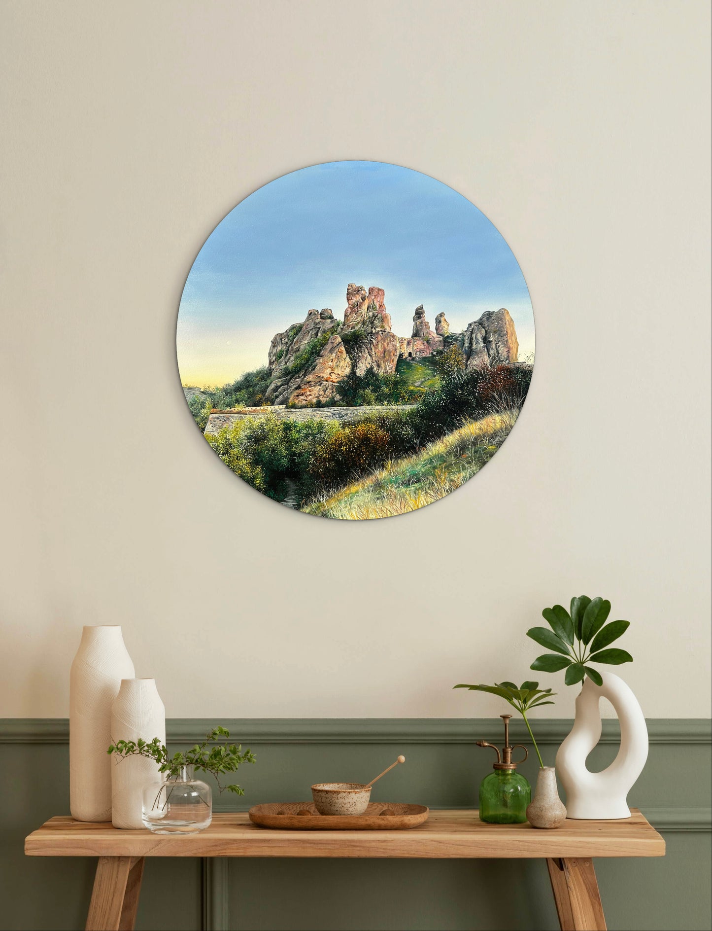 "Belogradchik Rocks" oil painting