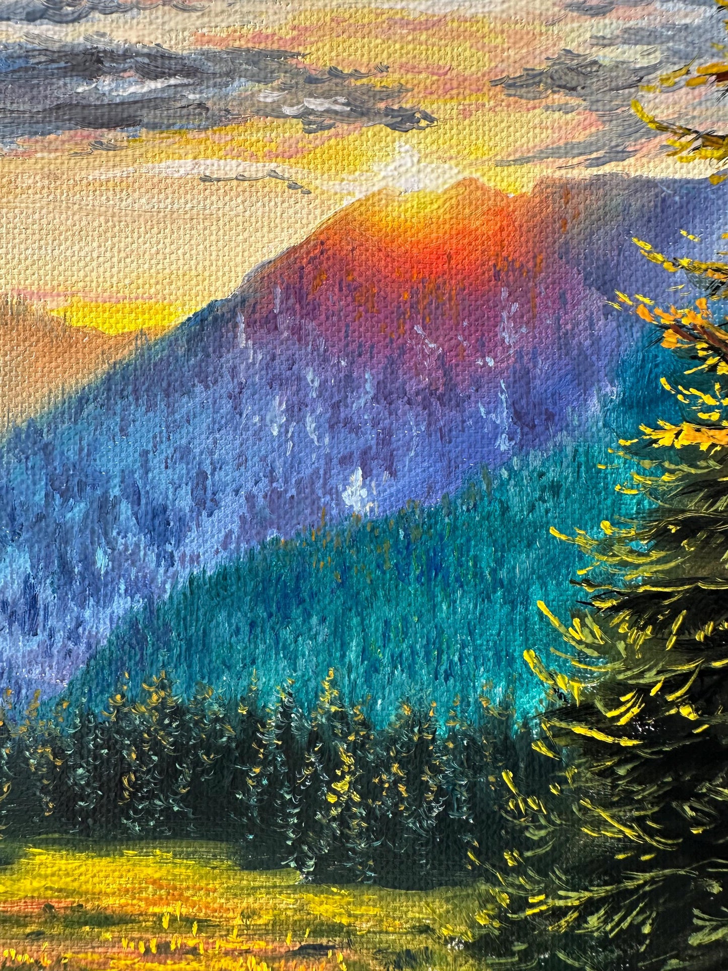 "Sunset in Tatra National Park"