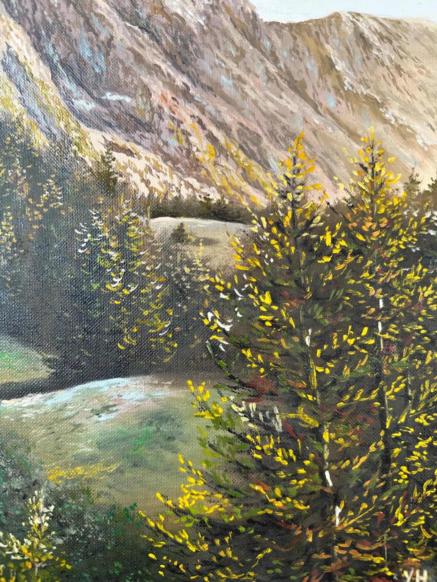 "Lac Fourchu in France"