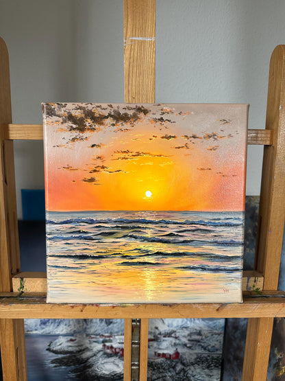 "Sunset over Praia da Adraga"