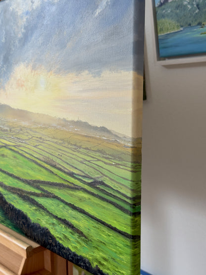 “Terceira, Azores” oil painting