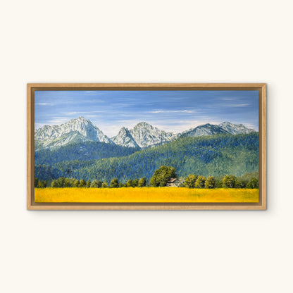 „Säuling und Tagelberg“ oil painting