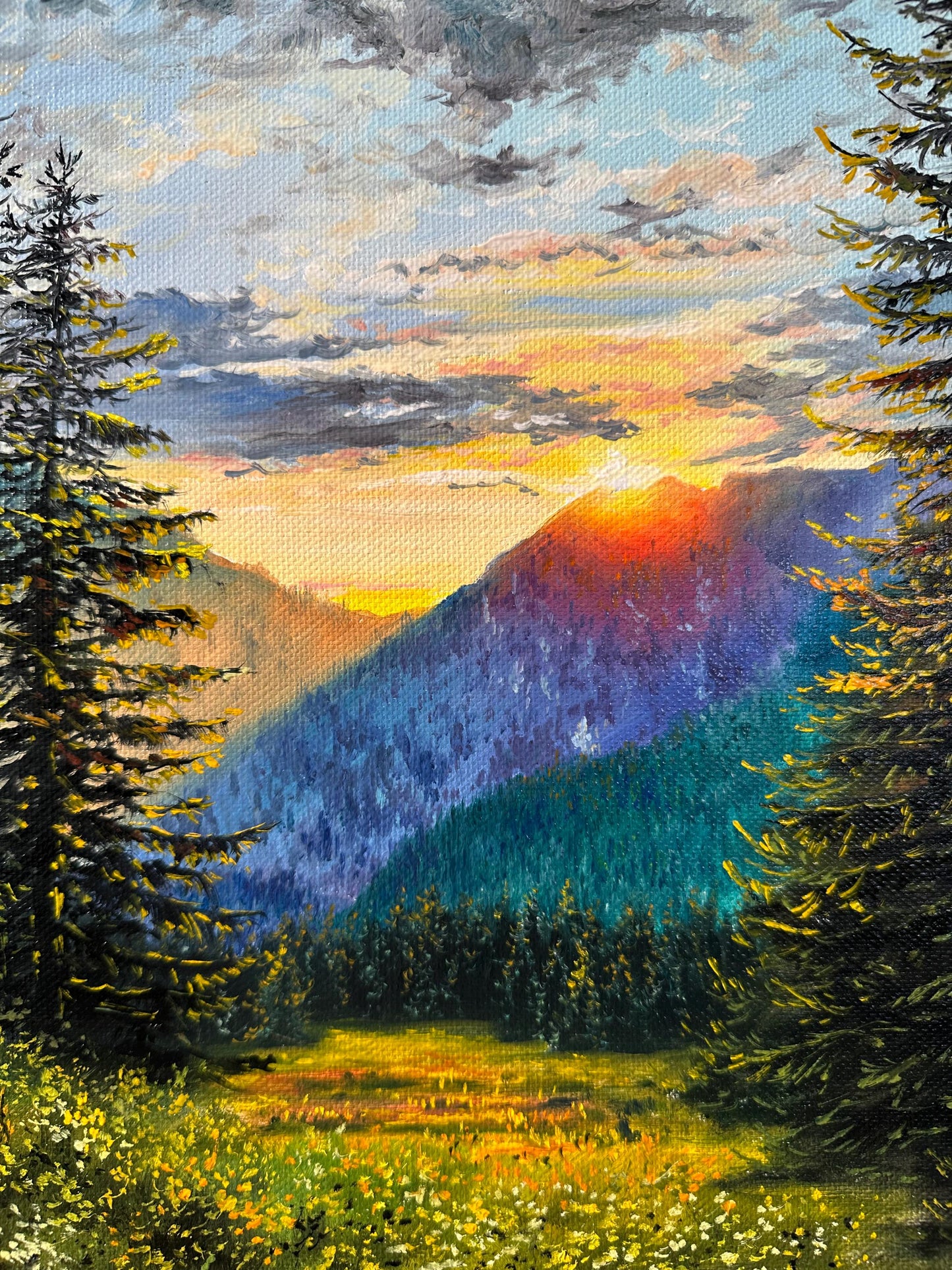 "Sunset in Tatra National Park"