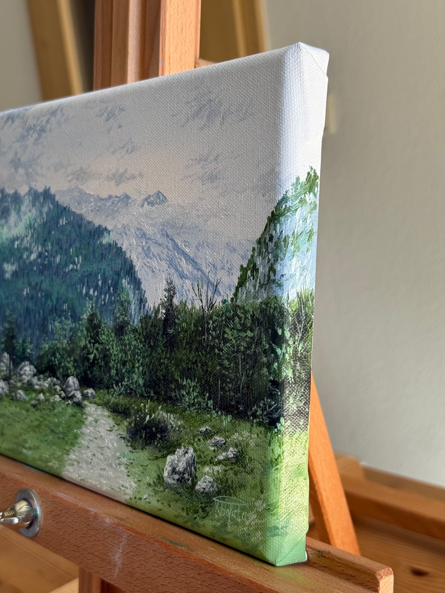 “Berchtesgaden” oil painting