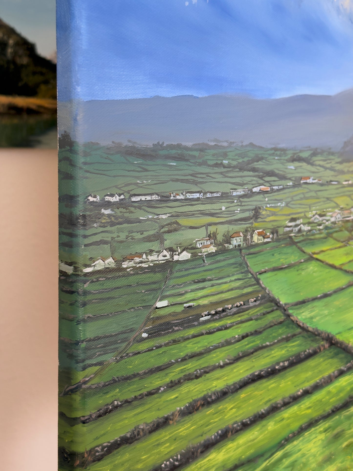 “Terceira, Azores” oil painting