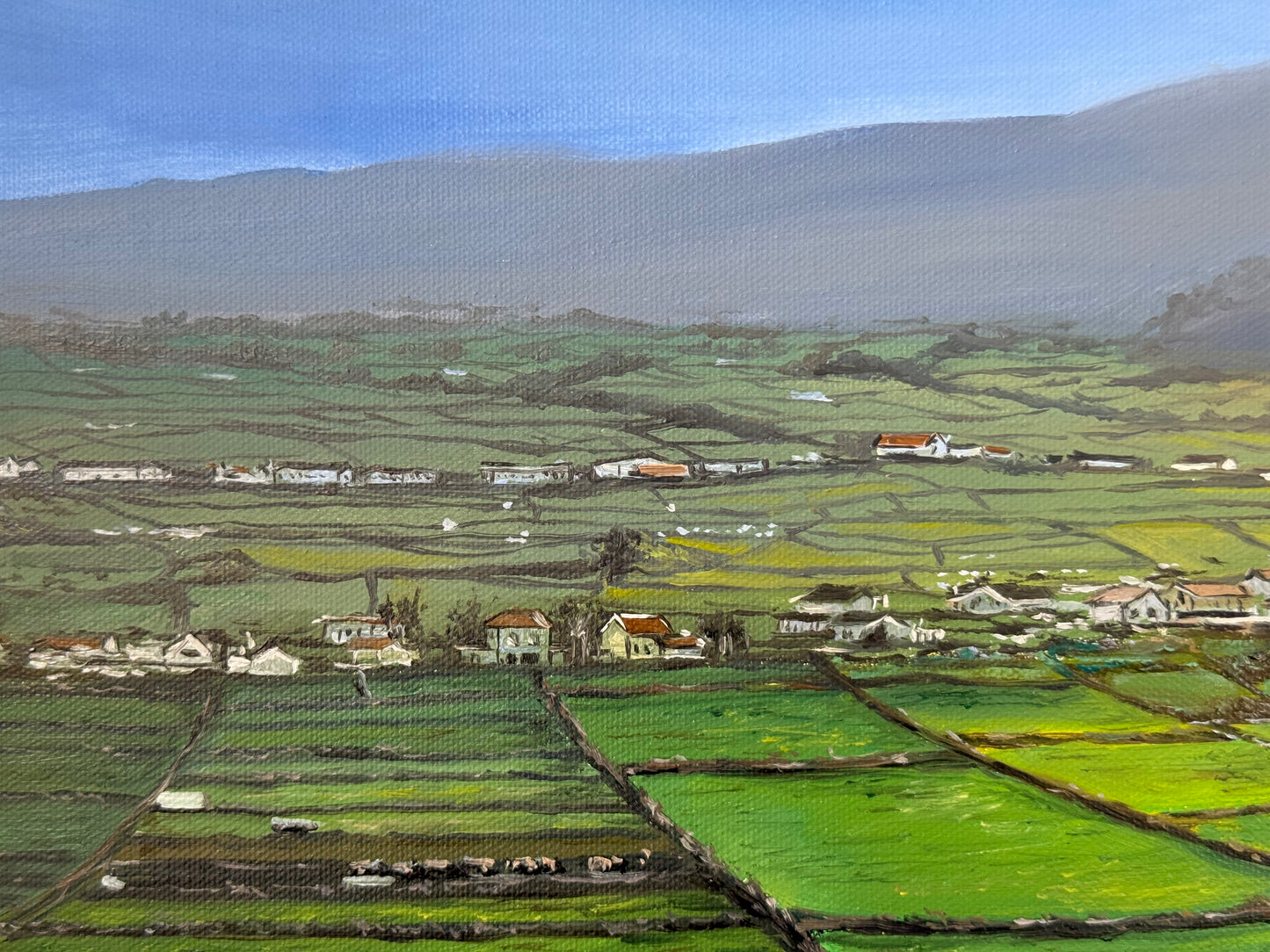 “Terceira, Azores” oil painting