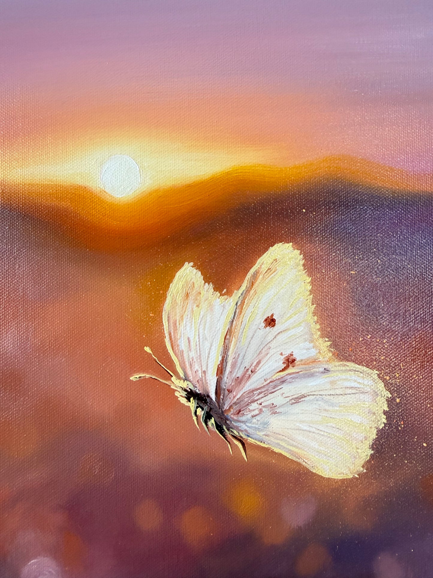 “Echo of the Sun” oil painting