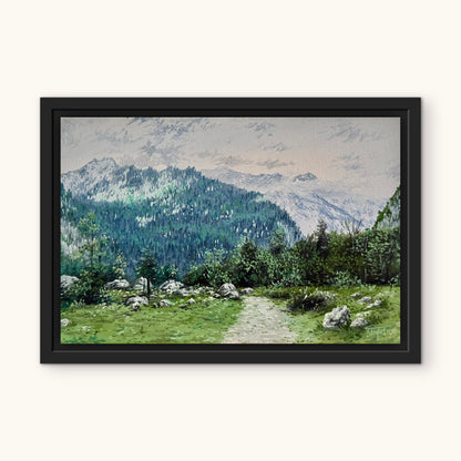 “Berchtesgaden” oil painting