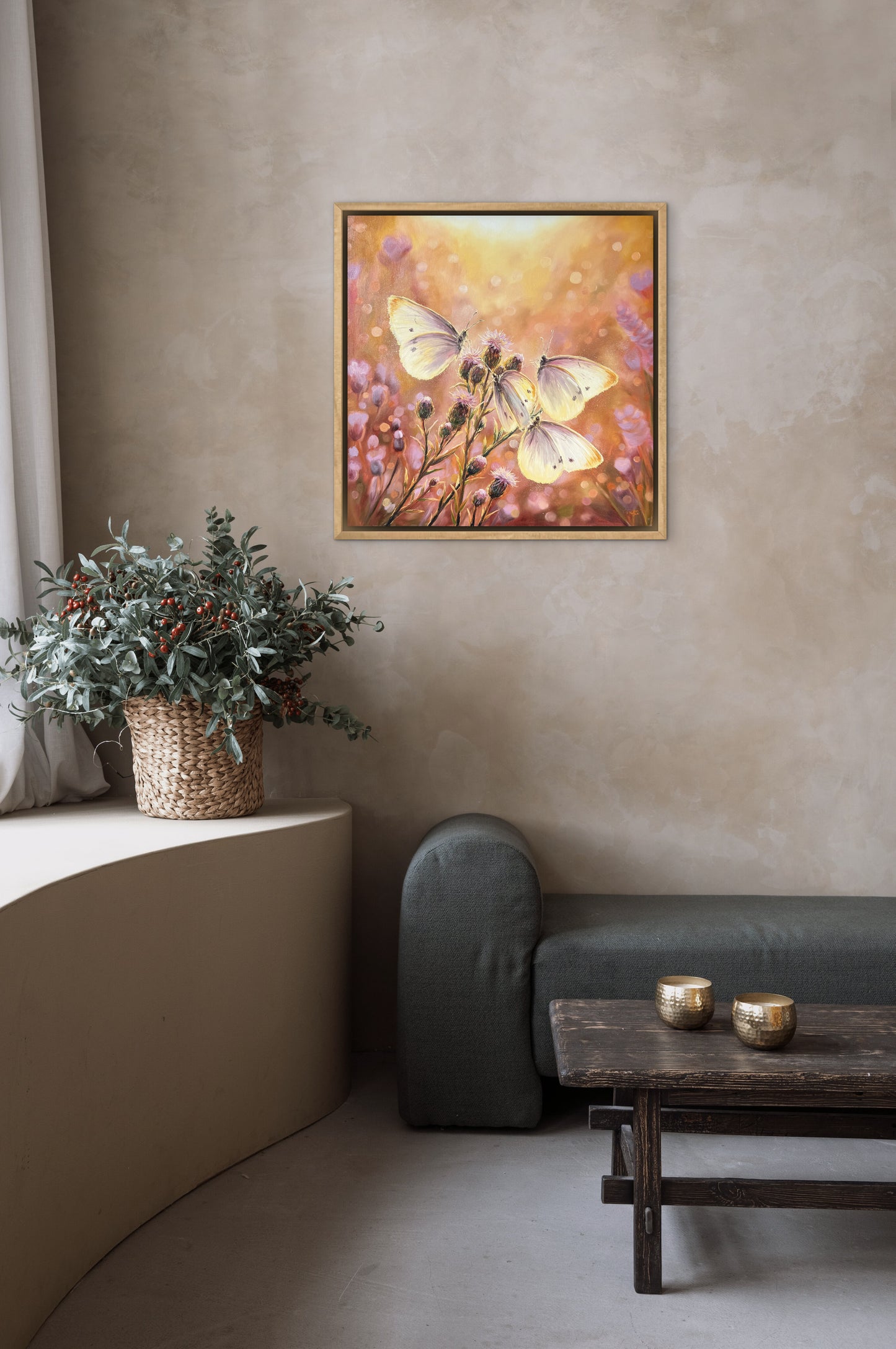 “Whispers of Light” oil painting
