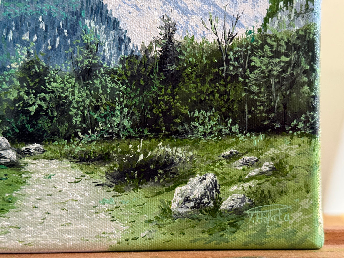 “Berchtesgaden” oil painting