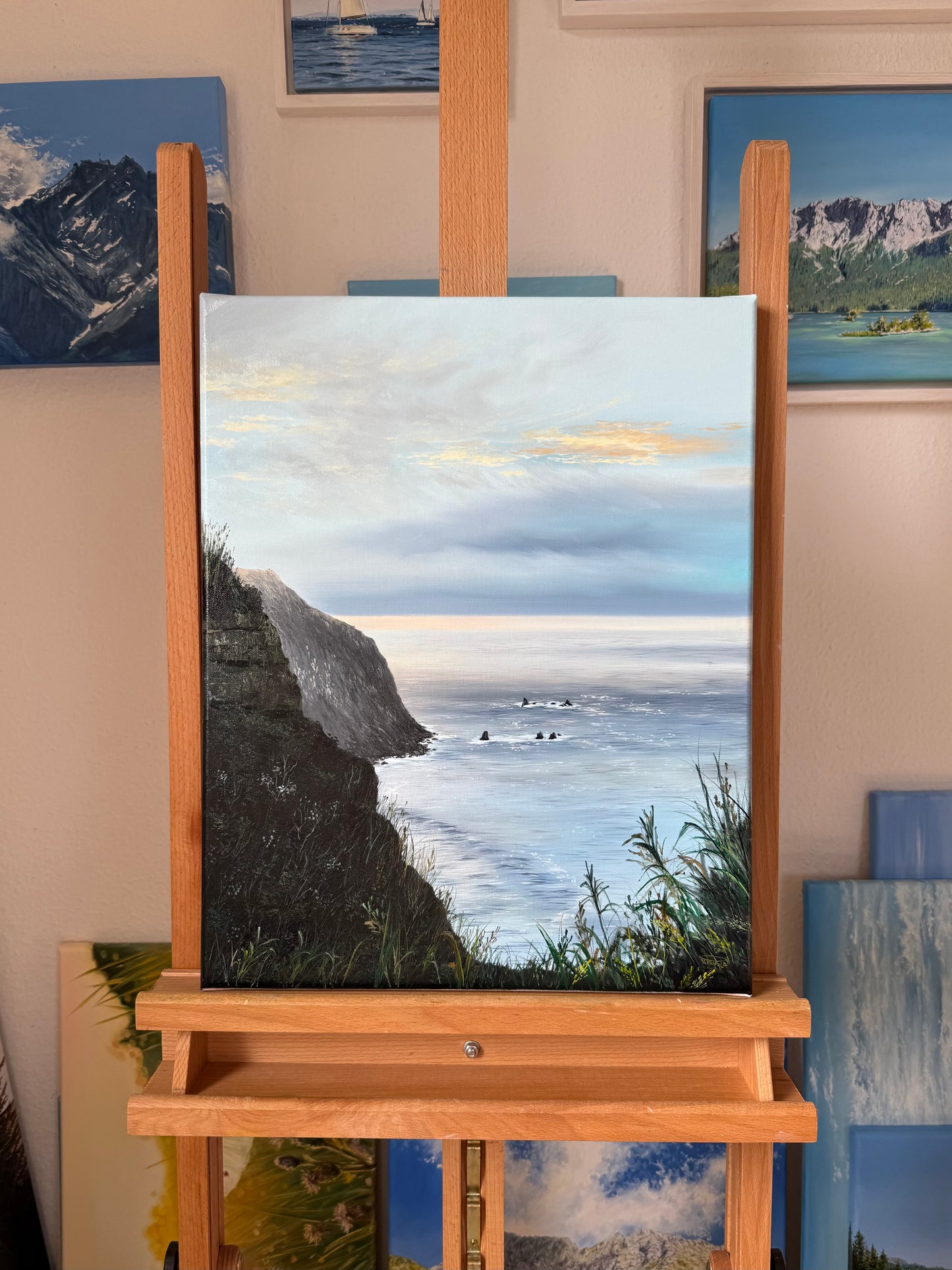 “Mosteiros, São Miguel” oil painting