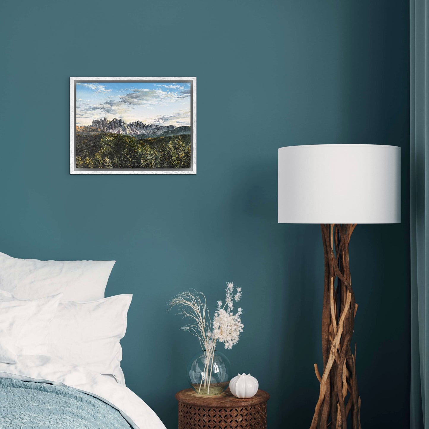 "Dolomites in Italy" oil painting