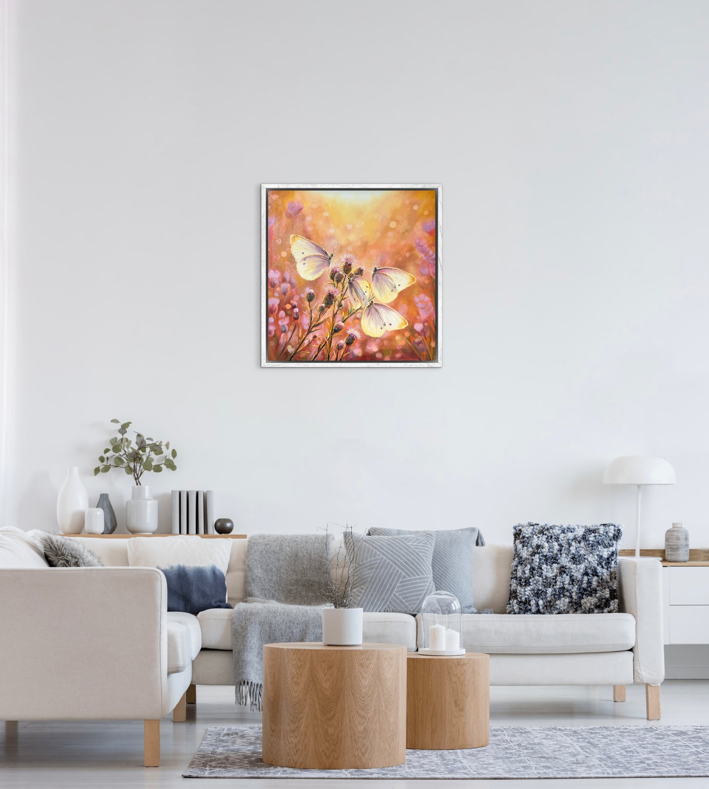 “Whispers of Light” oil painting