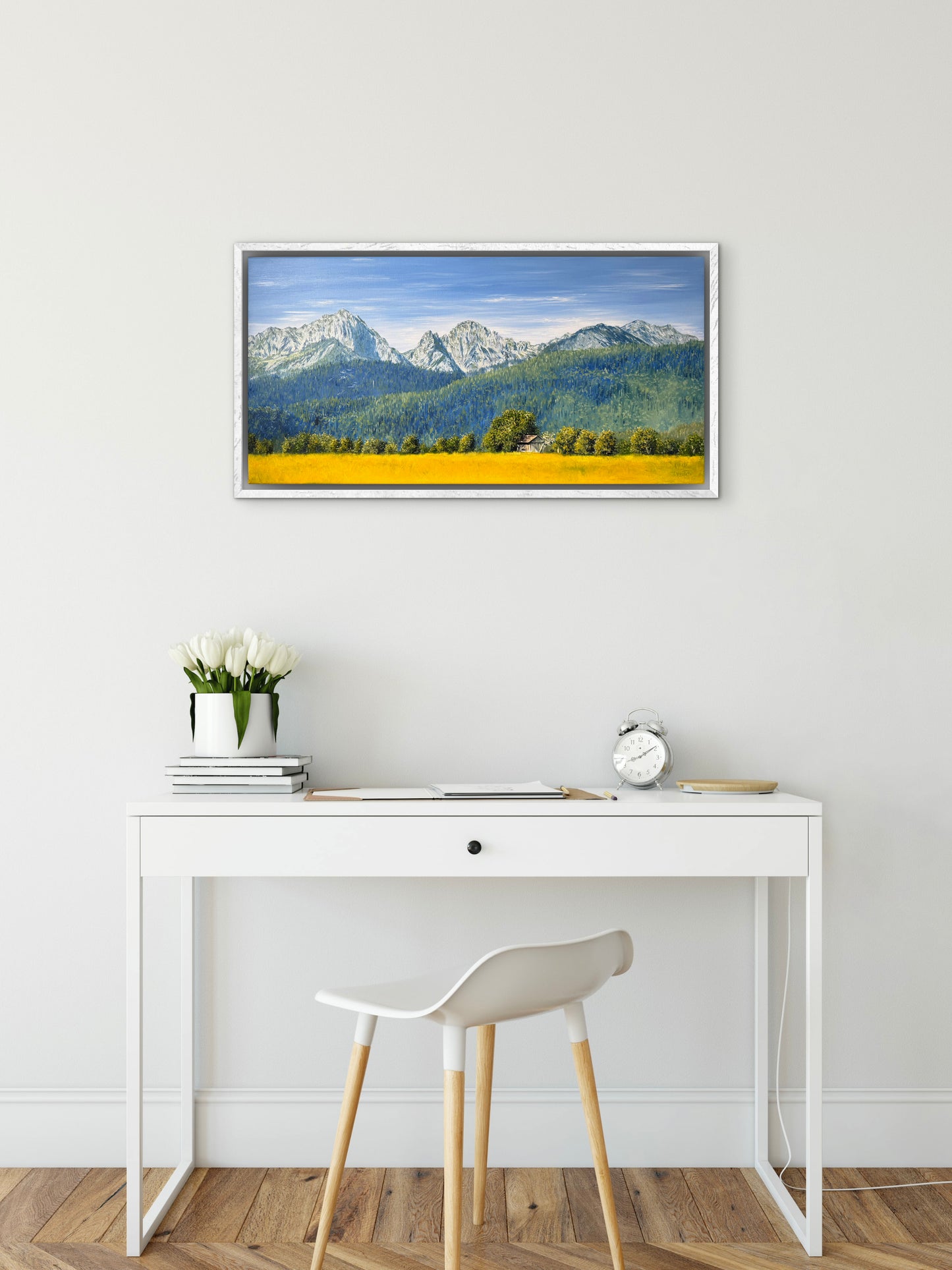 „Säuling und Tagelberg“ oil painting