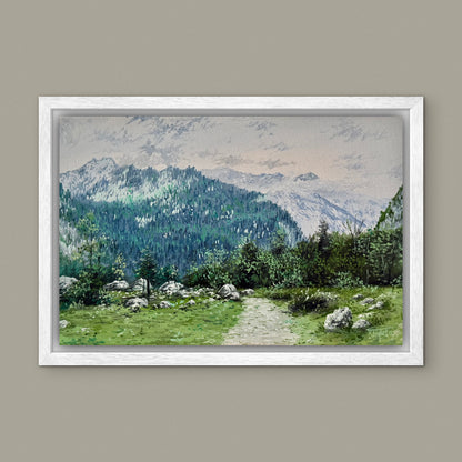 “Berchtesgaden” oil painting