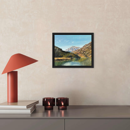 "Lago di Cavazzo" oil painting