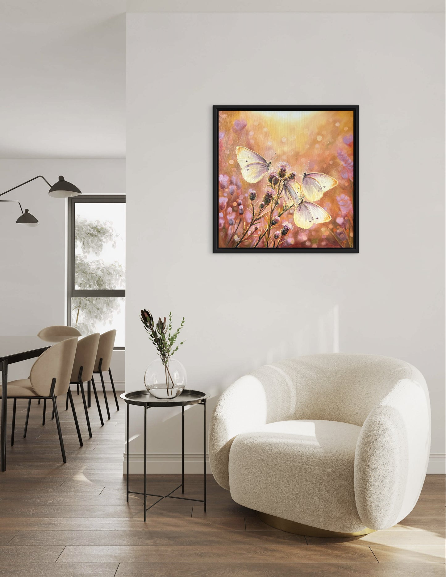 “Whispers of Light” oil painting