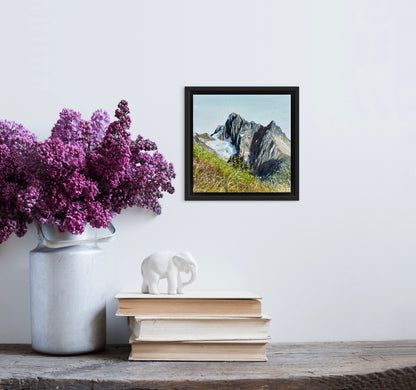 "Mount Sefrit" oil painting