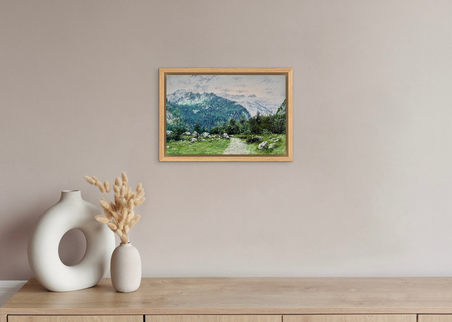 “Berchtesgaden” oil painting