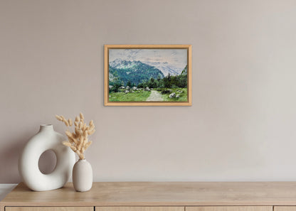 “Berchtesgaden” oil painting