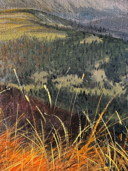 "Swiss Alps at sunset"