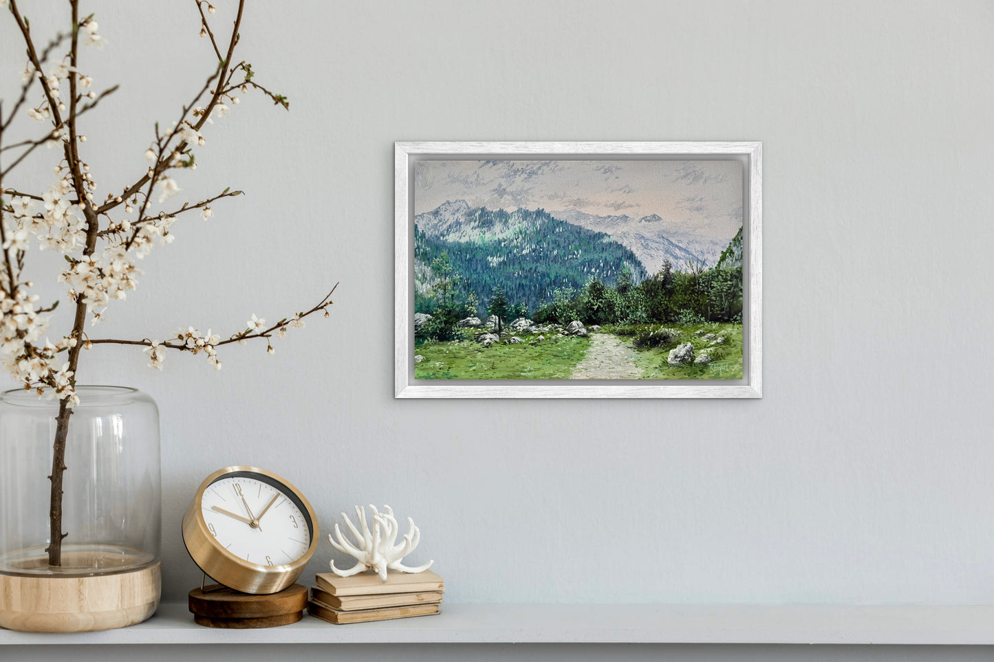 “Berchtesgaden” oil painting