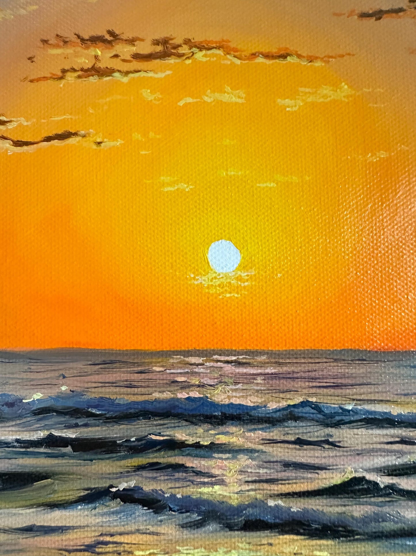 "Sunset over Praia da Adraga"