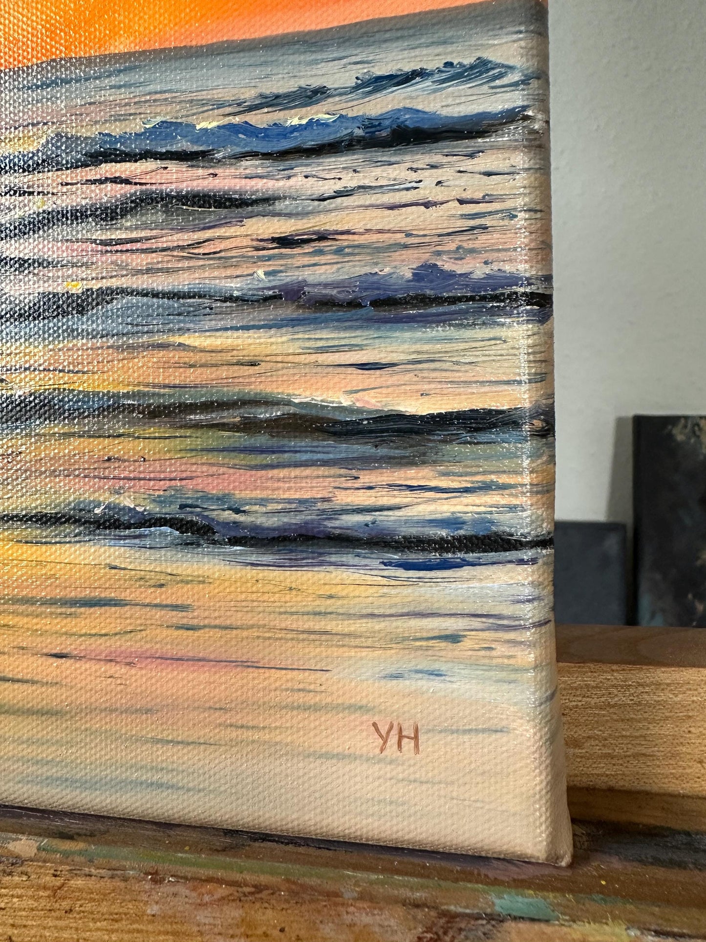 "Sunset over Praia da Adraga"