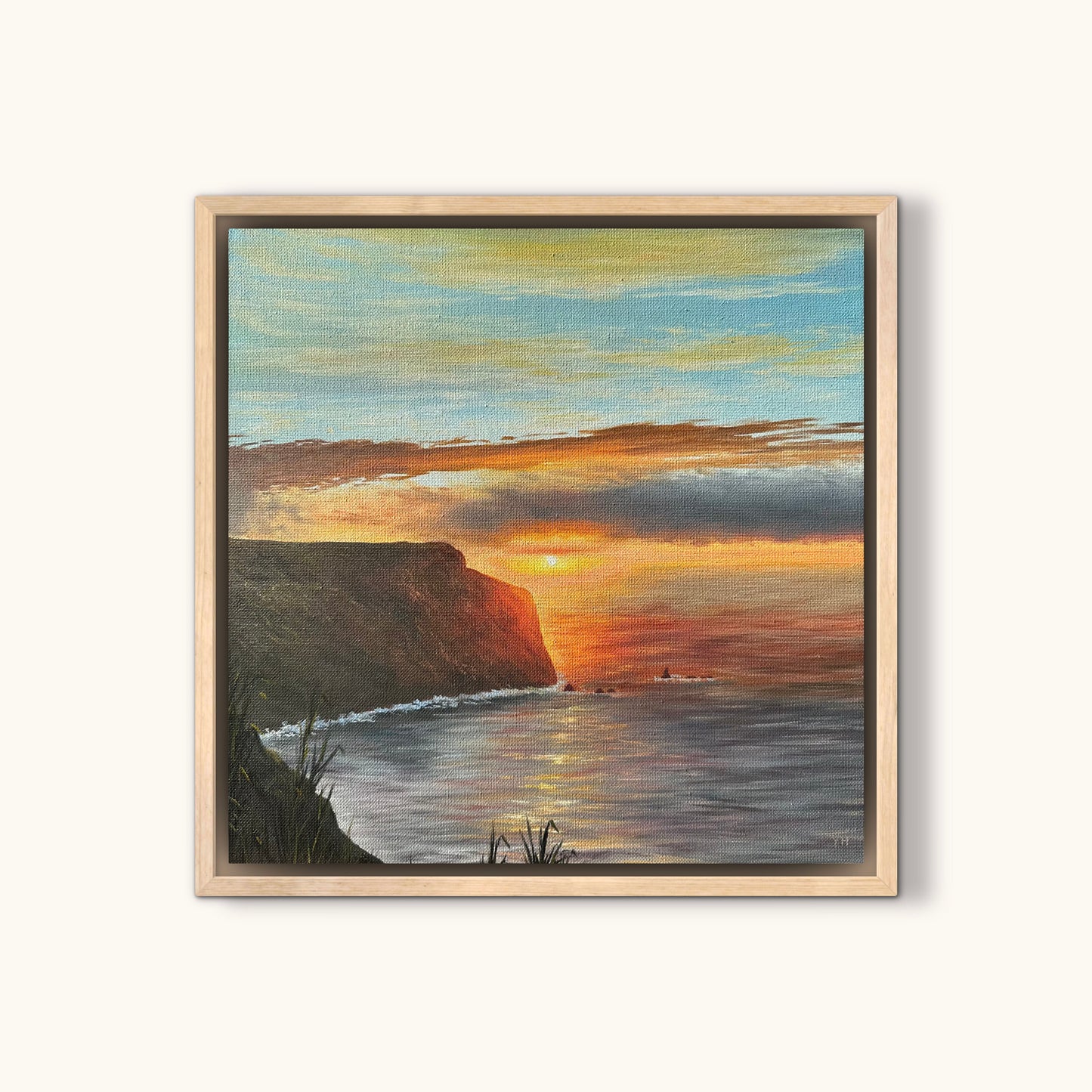 "São Miguel in Azores" oil painting