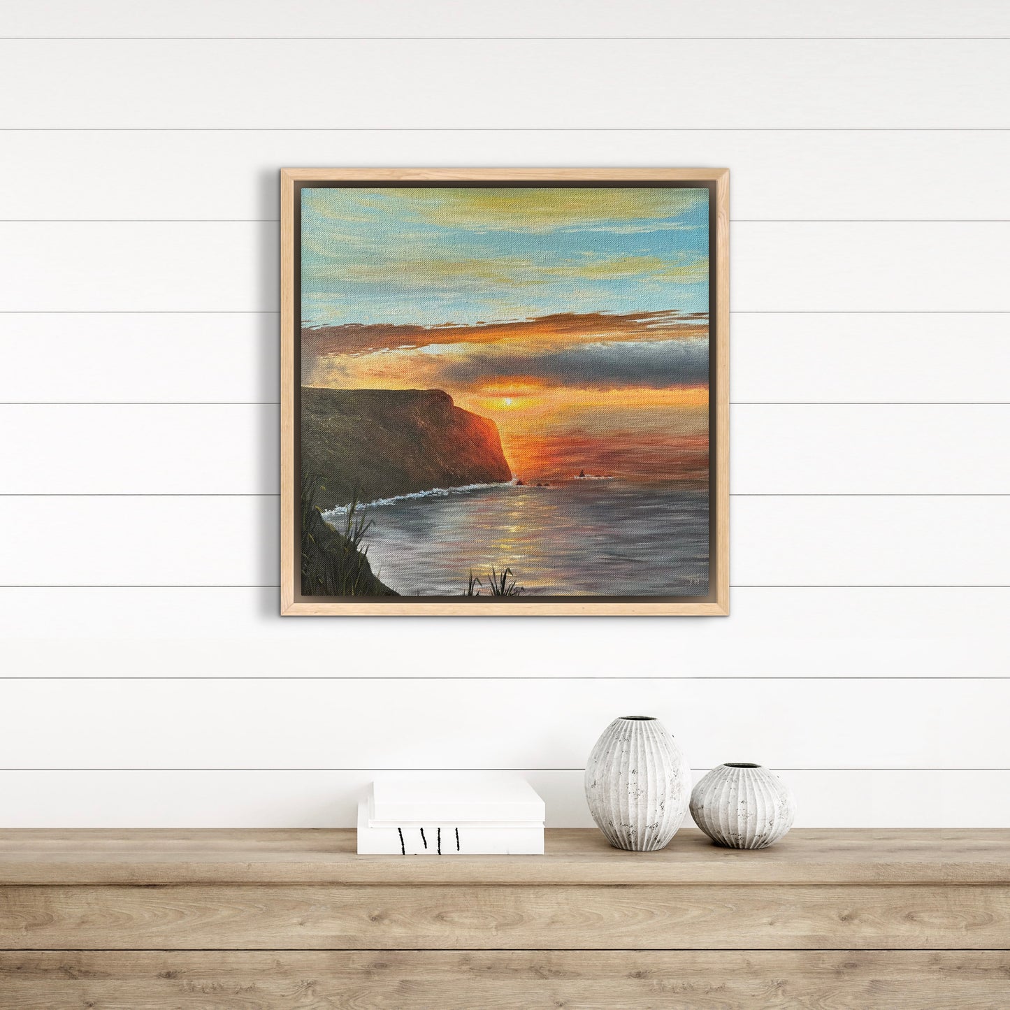 "São Miguel in Azores" oil painting