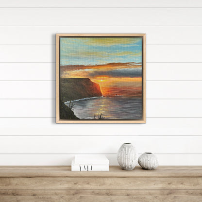 "São Miguel in Azores" oil painting