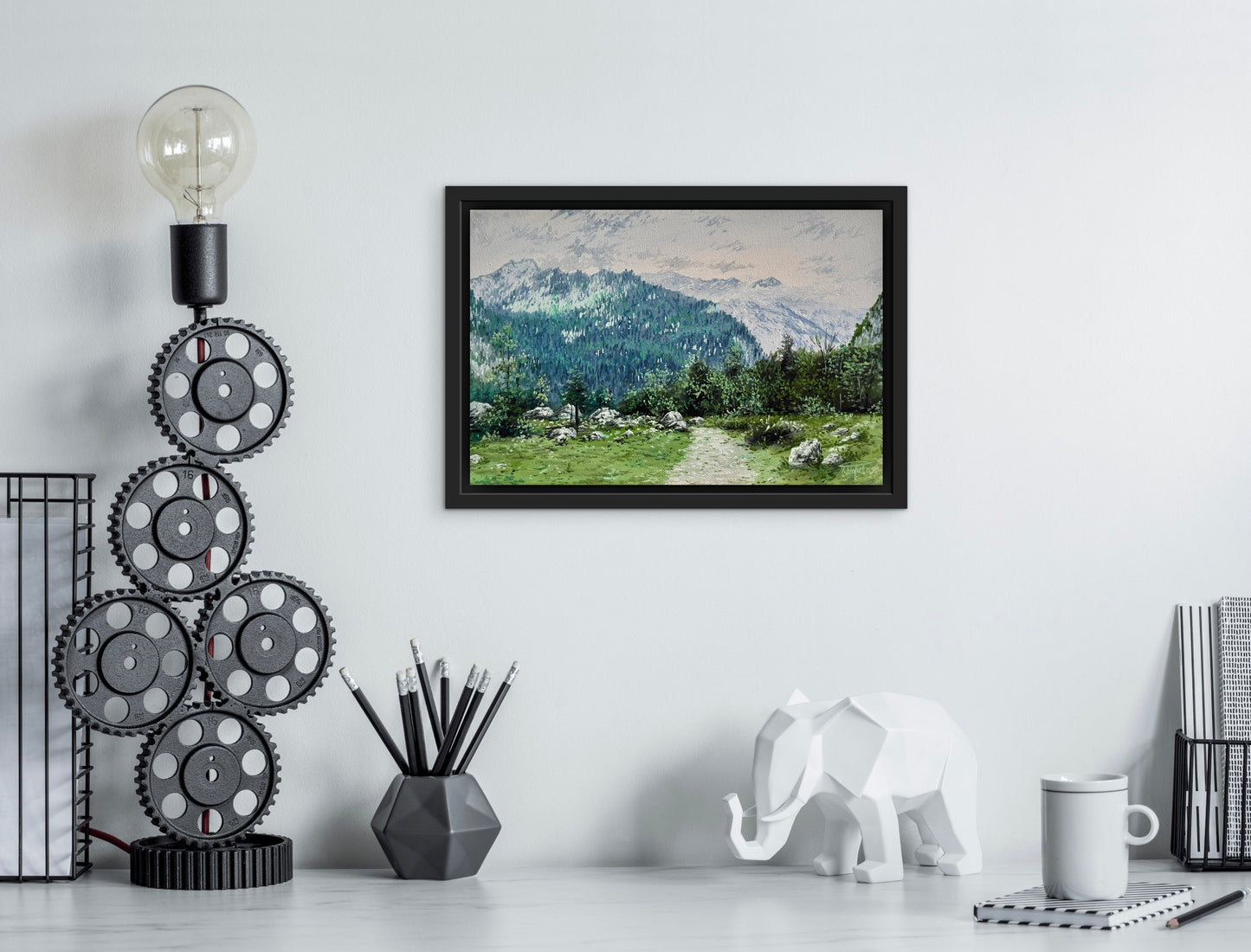 “Berchtesgaden” oil painting