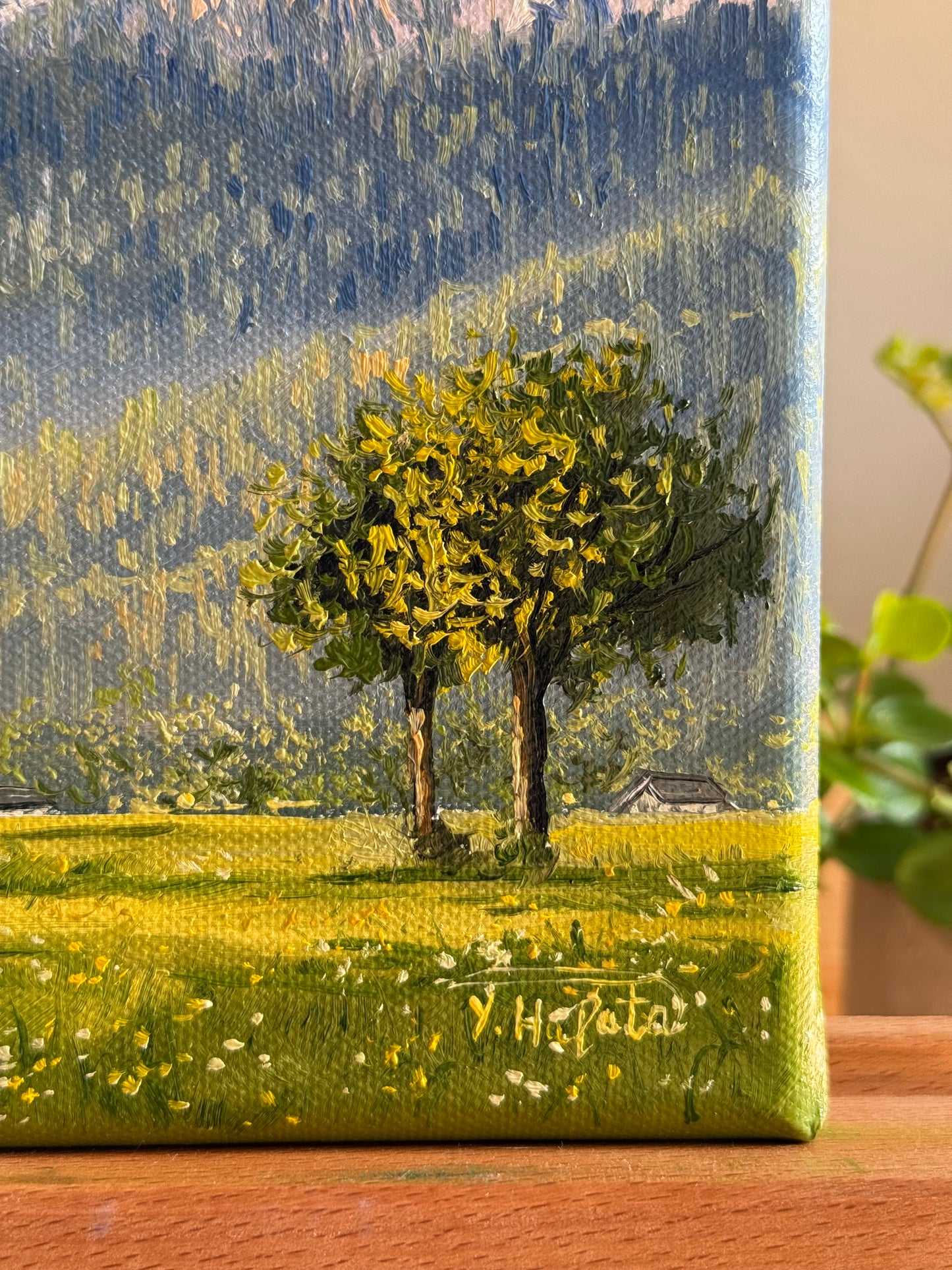 “St. Coloman Church, Bavaria” oil painting