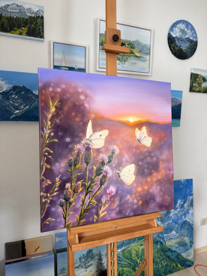 “Echo of the Sun” oil painting