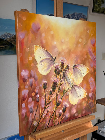 “Whispers of Light” oil painting