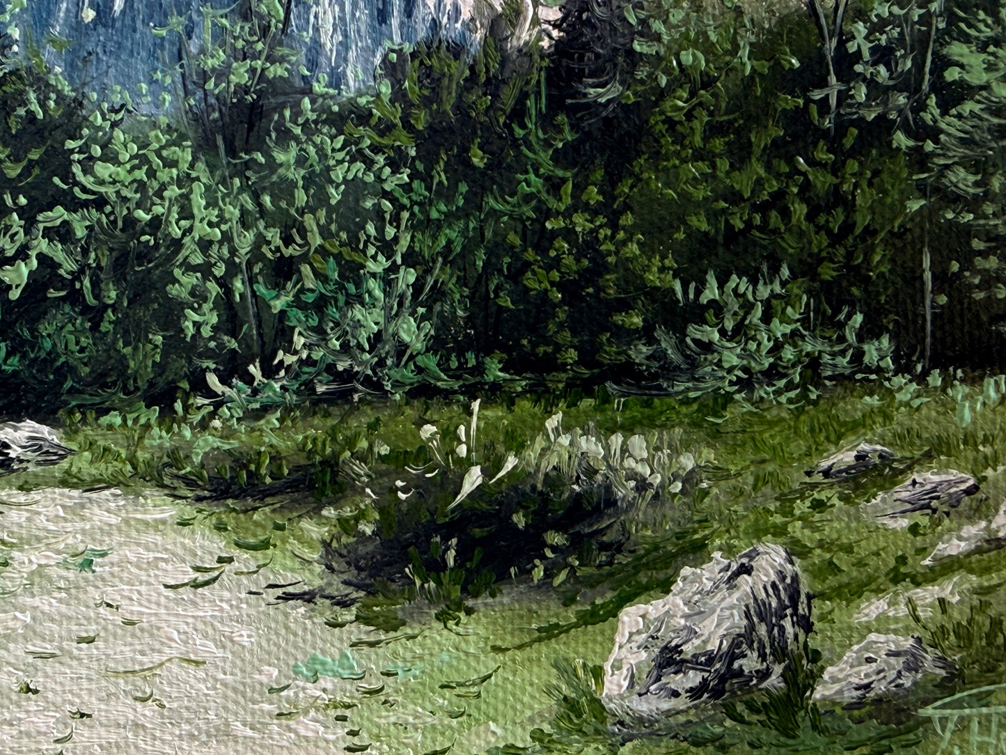 “Berchtesgaden” oil painting