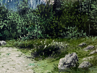 “Berchtesgaden” oil painting