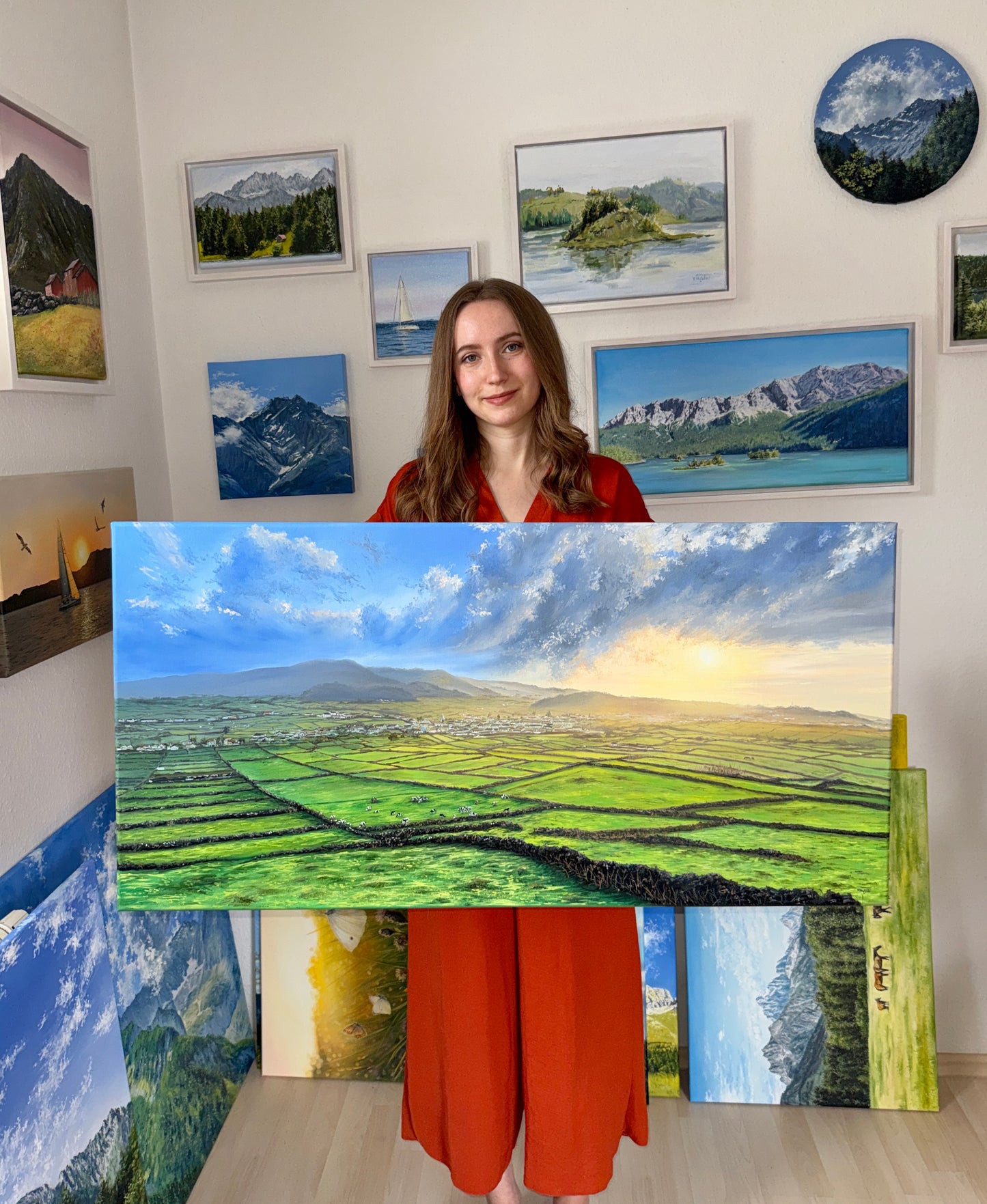 “Terceira, Azores” oil painting