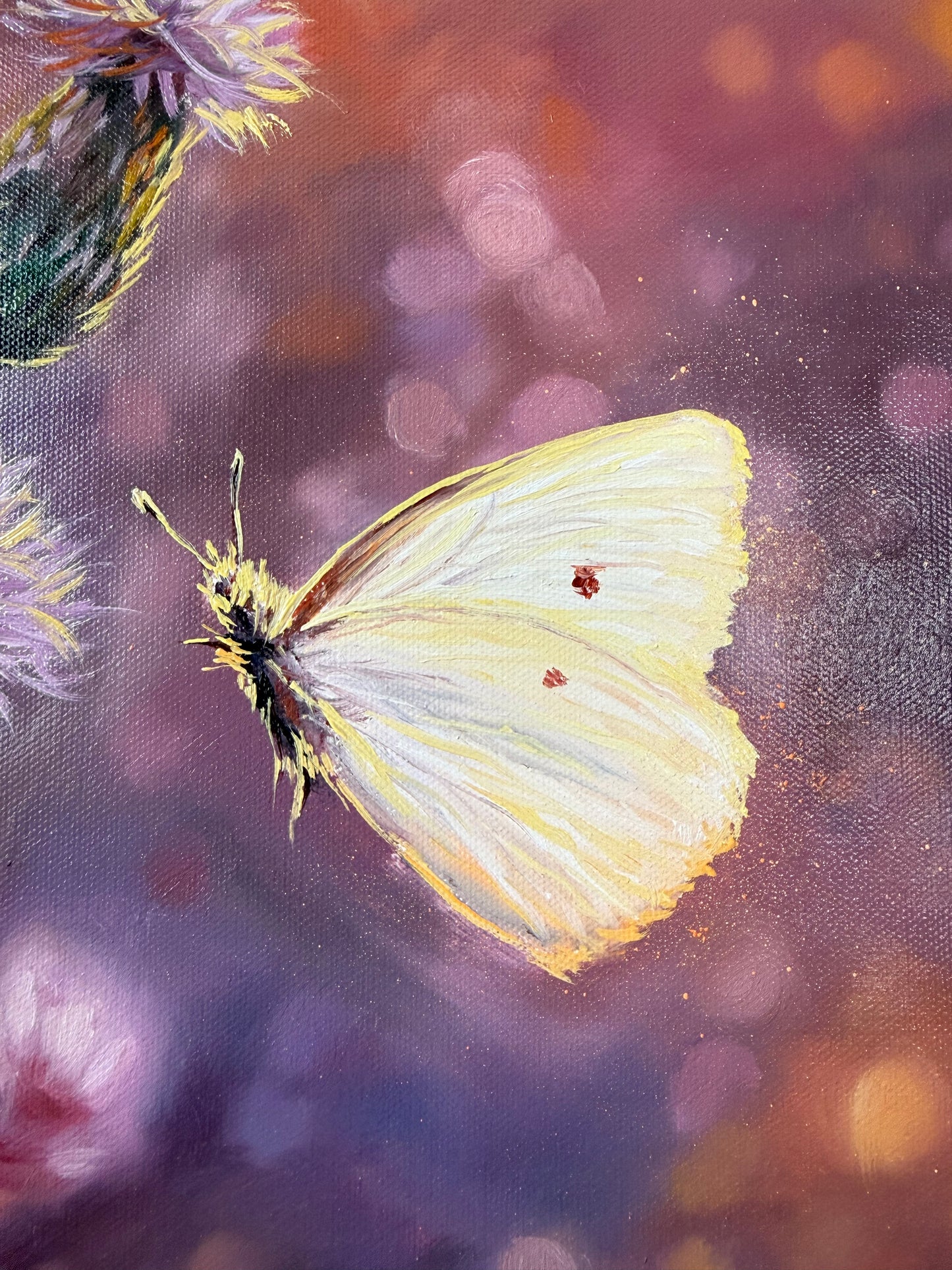 “Echo of the Sun” oil painting