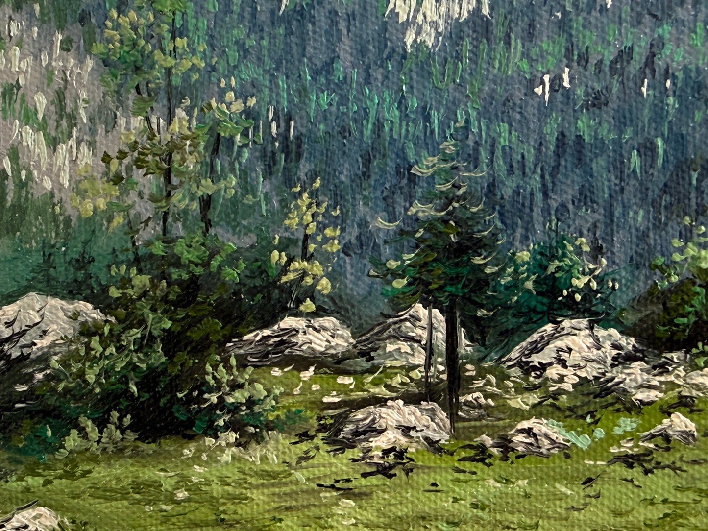 “Berchtesgaden” oil painting
