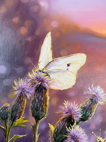 “Echo of the Sun” oil painting