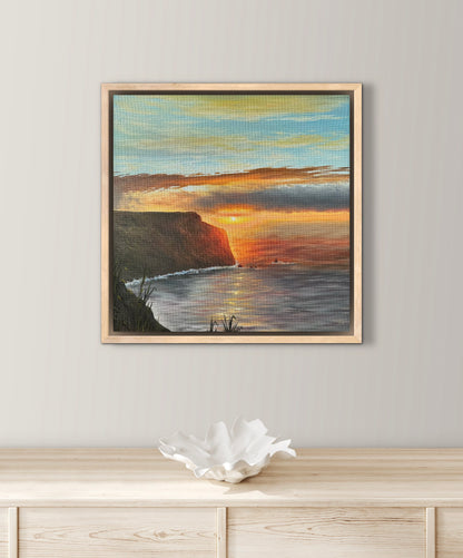 "São Miguel in Azores" oil painting