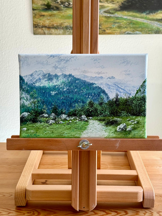 “Berchtesgaden” oil painting