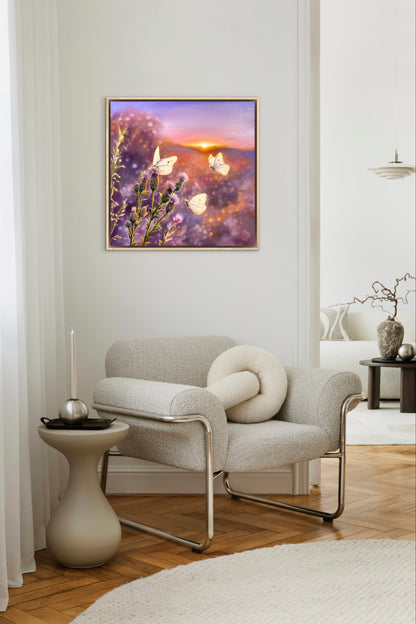“Echo of the Sun” oil painting